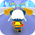 Panda Subway Run Adventure Apk