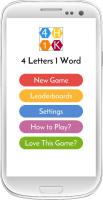 4 Letters 1 Word Game APK スクリーンショット画像 #1