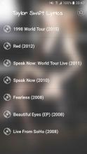 Taylor Swift Lyrics - Top Hit APK Download for Android