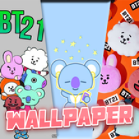 Cute BT21x Kpop Chibi Wallpaper 4K APK ภาพหน้าปก