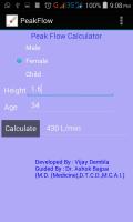 Peak Flow Meter Calculator APK Screenshot Thumbnail #8