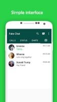 WhatsFake (Create Fake Conversation) APK صورة لقطة الشاشة #2