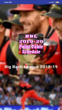 Big Bash League season 09-Points Table-Live score APK Download for Android