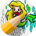 Mermaid Coloring Book Apk