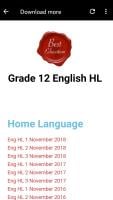 Grade 12 English HL APK Screenshot #1