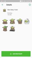 Baby Yoda Stickers 2020 APK 스크린샷 이미지 #3