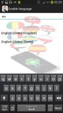 Enable language APK Download for Android