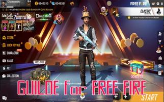 Guide for free fire 2020 : Arms and Diamonds APK Снимки экрана #3