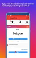 Captura de pantalla de Descargador de videos para Instagram APK #6