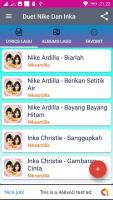 Duet Nike Dan Inka Terbaik APK صورة لقطة الشاشة #2