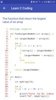 Learn C Coding APK 螢幕截圖圖片 #3