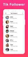 TikFollower - Get Follower & Like APK صورة لقطة الشاشة #2