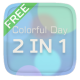 Colorful Day 2 In 1 Theme APK