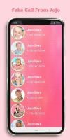 Fake calling jojo siwa APK صورة لقطة الشاشة #2