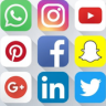 Best All in one Social Media and social app Application icon