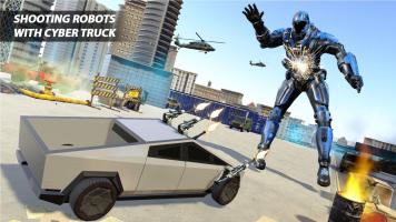 Cyber Truck Robot Transform: robot games APK صورة لقطة الشاشة #14