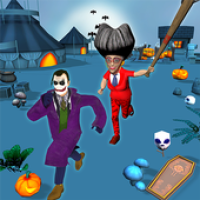 Scary Teacher Fight Special Halloween APK Covergestaltung