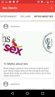 Captura de pantalla de Sex Shorts- Best Sex Insights APK #6