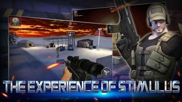 Captura de pantalla de Sniper 3D Shot Bravo II APK #3