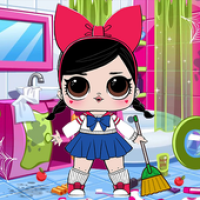 Cute Dolls Makeover House APK 電影海報圖片