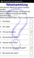 Rätselsammlung APK Ekran Görüntüsü Küçük Resim #4