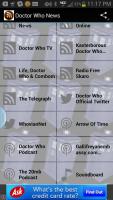 Doctor Who News APK Ekran Görüntüsü Küçük Resim #1