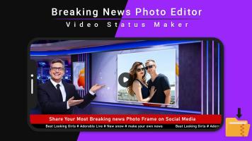 Breaking News Video Maker - Breaking News Photos APK Ảnh chụp màn hình #2