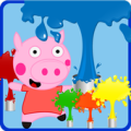 Peppie Pig Coloring Books Apk