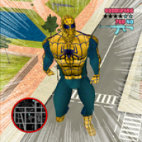 Amazing Spider Rope Hero Vice Vegas Gangster APK 포스터