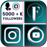 Tik Fans - Get Fans &amp; Followers &amp; Likes &amp; Hearts Application icon