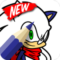 Coloring soni c APK 포스터