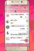 Anteprima screenshot di GB WA Pink Transparan Update APK #6