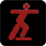 redstickman in fire Game icon