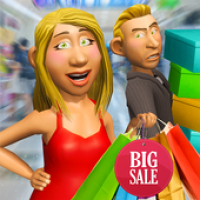 Idle Supermarket Shopping Mall- Family Games 3D APK icône