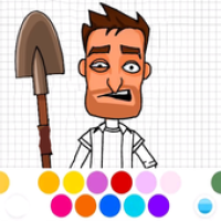 Coloring Book for HI Neighbor alpha 2020 APK Icono