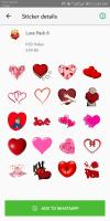 WaStickerApps Romantic 💕 Love Stickers 2020 APK ภาพหน้าจอ #6