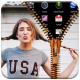 Girlfriend Photo Zipper Lock APK