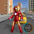 Iron Stickman Rope Hero Fighting Gangstar Crime Apk