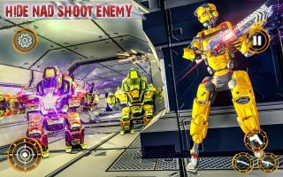 Real Robot Shooting War APK صورة لقطة الشاشة #4