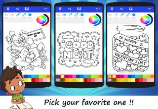 ColorPics: Greeting Cards Coloring Book - FREE APK Download for Android