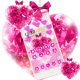 Sweet Valentine Glitter Heart Theme APK