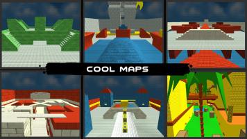 GunGame shooting warfare: blocky gangster APK صورة لقطة الشاشة #2