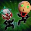 Bald Stickman Clown who's next Apk