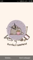 Pusheen Clock Live Wallpaper APK capture d'écran Thumbnail #5