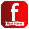 Flash player with android Application icon