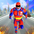 Light Super Speed Robot Hero Game - Rescue Mission Apk