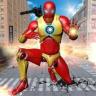 Grand Iron Superhero Flying Robot Rescue Mission Application icon