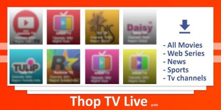 Thop TV : Live Cricket TV Streaming Guide APK Download for Android