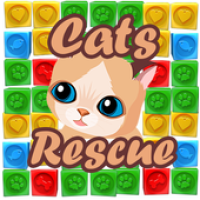 Icona di Crush Cubes - Cat Rescue APK