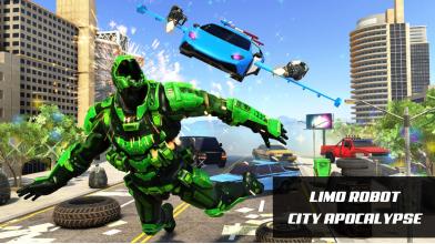 Police Limo Robot Car Game : Real Flying Car APK Download for Android